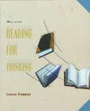 Cover of: Reading for thinking