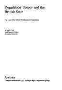 Regulation theory and the British state : the case of the Urban Development Corporation