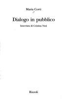 Cover of: Dialogo in pubblico