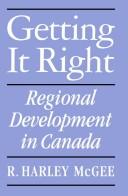 Getting it right : regional development in Canada