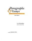 Cover of: Paragraphs & essays: with multicultural readings