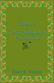 Cover of: Essays in Contemporary Paganism