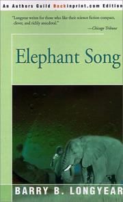 Cover of: Elephant Song