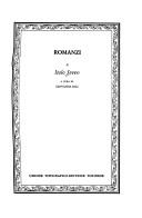 Cover of: Romanzi