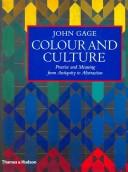 Cover of: Colour and culture by Gage, John.