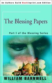 Cover of: The Blessing Papers