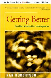 Cover of: Getting Better by Nan Robertson