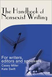 Cover of: The Handbook of Nonsexist Writing
