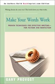 Cover of: Make Your Words Work