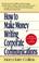 Cover of: How to make money writing corporate communications