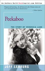 Cover of: Peekaboo: The Story of Veronica Lake