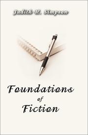Cover of: Foundations of Fiction