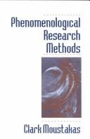 Cover of: Phenomenological research methods by Clark E. Moustakas