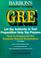 Cover of: How to prepare for the GRE, graduate record examination