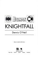 Cover of: Batman: knightfall