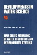 Time series modelling of water resources and environmental systems