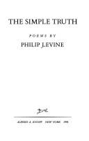 Cover of: The simple truth by Philip Levine