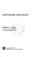 Cover of: Software creativity