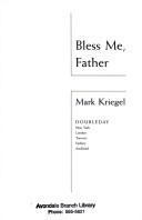 Cover of: Bless me, Father