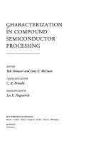 Characterization in compound semiconductor processing