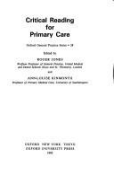 Critical reading for primary care