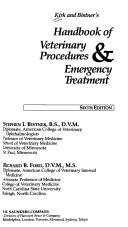 Kirk and Bistner's Handbook of veterinary procedures & emergency treatment