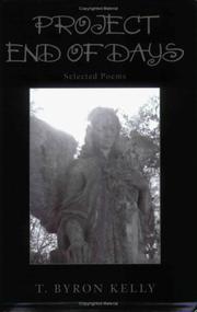 Cover of: Project End Of Days: Selected Poems
