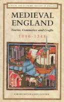 Medieval England : towns, commerce and crafts, 1086-1348