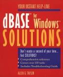 dBase for Windows solutions