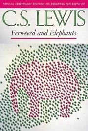 Fern-seed and elephants : and other essays on Christianity