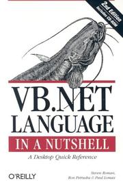 VB.NET language in a nutshell : a desktop quick reference