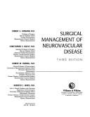 Cover of: Surgical management of neurovascular disease