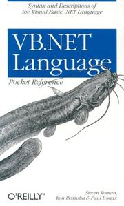 Cover of: VB.NET language pocket reference