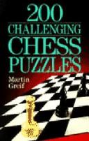Cover of: 200 challenging chess puzzles