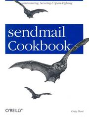 Cover of: sendmail Cookbook