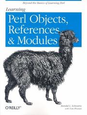 Cover of: Learning Perl Objects, References, and Modules