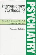Cover of: Introductory textbook of psychiatry