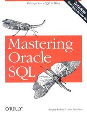 Mastering Oracle SQL by Sanjay Mishra