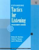 Expanding tactics for listening. Teacher's book