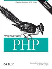 Cover of: Programming PHP
