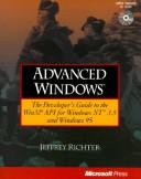 Cover of: Advanced Windows by Jeffrey Richter