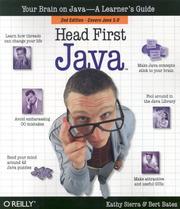 Cover of: Head First Java, 2nd Edition by Kathy Sierra, Bert Bates