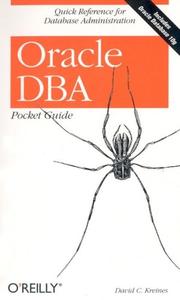 Oracle DBA pocket guide