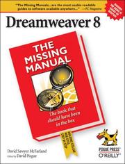 Dreamweaver 8 : the missing manual