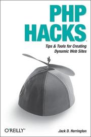 PHP hacks : [tips & tools for creating dynamic web sites]