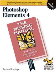 Photoshop elements 4 : the missing manual