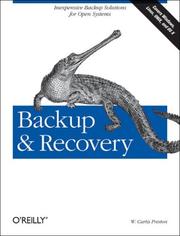 Cover of: Backup & Recovery: Inexpensive Backup Solutions for Open Systems