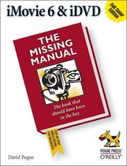 Cover of: iMovie 6 & iDVD: The Missing Manual