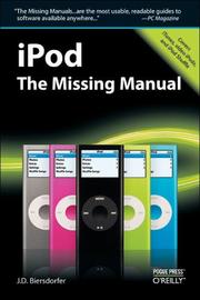 iPod : the missing manual