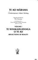 Cover of: Te ao mārama =: Contemporary Māori writing